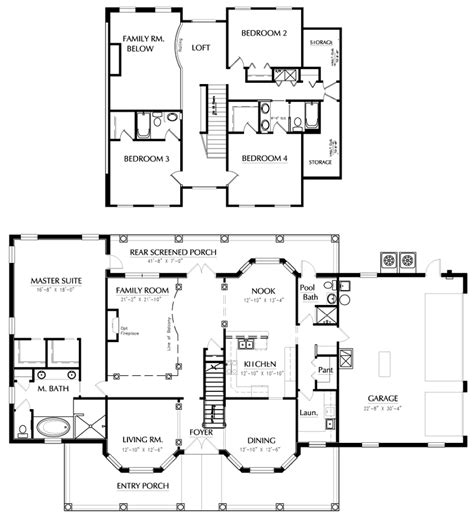 madison model home floor plan