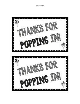 popping  gift tag    grade tpt