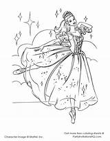 Coloring Pages Leap Getcolorings Ballet Ballerina sketch template