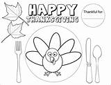 Placemat Thanksgiving Coloring Kids Activity Queen Printable Bee November sketch template