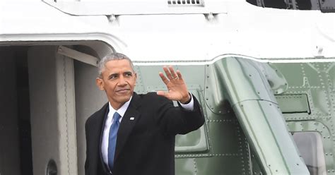 Watch The Emotional Moment Obama Waved Goodbye And Left Washington D C