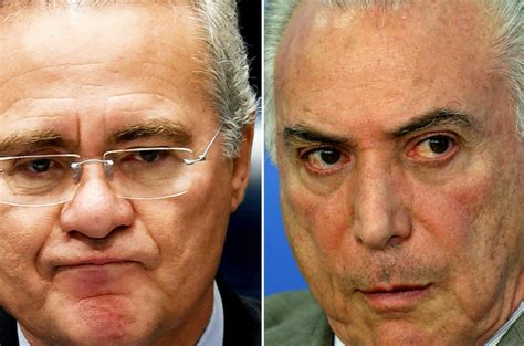 renan calheiros volta a atacar michel temer em rede social veja