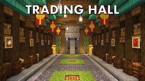 villager trading hall schematic