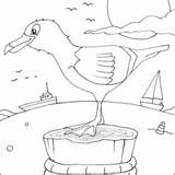Seagull Gaviota Kolorowanki Mewa Tudodesenhos Menino Mergulhando Mewy Dla Nemo Getdrawings sketch template