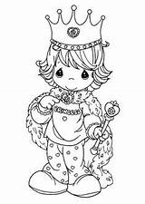 Coloring Pages Kids Princess Heathers Book Colouring Precious Moments Kitty Digi Stamps Hello Printable Print sketch template