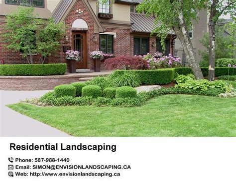 envision landscaping    residential landscaping company