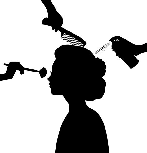 Free Images Silhouette Beauty Hair Salon Hairdressing