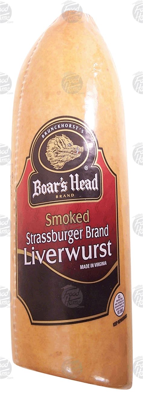 groceries expresscom product infomation  boars head strassburger smoked liverwurst sliced