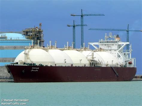 vessel details  dukhan lng tanker imo  mmsi