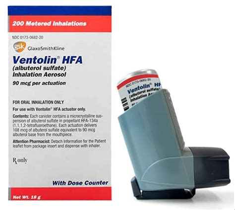 ventolin hfa  albuterol inhalers recalled northeast allergy asthma  immunology