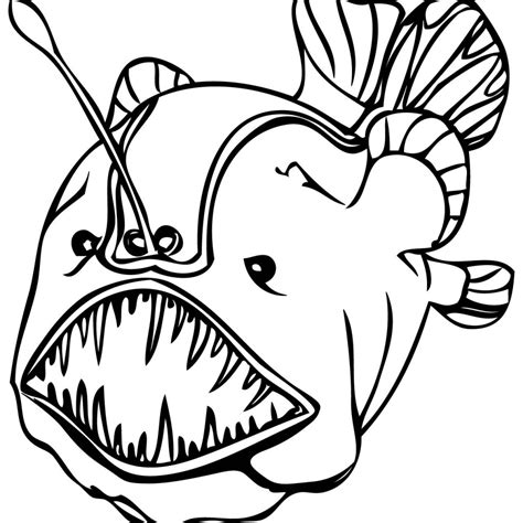 scary sea monster coloring pages      learn