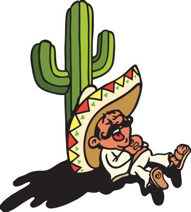 sleeping mexican stock illustration  image  istock