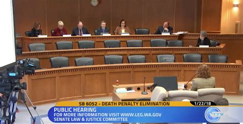 death penalty ban passes out of senate committee washington state wire