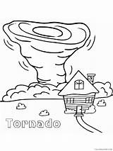 Tornado Coloring4free sketch template