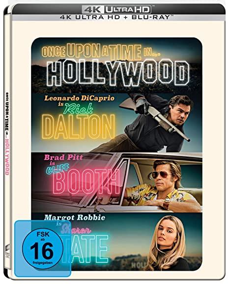 Once Upon A Time In Hollywood Limited Uhd Bd Steelbook