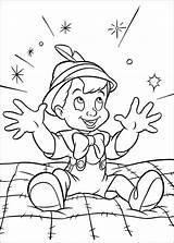 Pinocchio Colorare Disegni Bambini sketch template