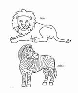 Grassland Animals Coloring Pages African Savanna Color Safari Landscape Getcolorings Printable Activities Getdrawings Template sketch template