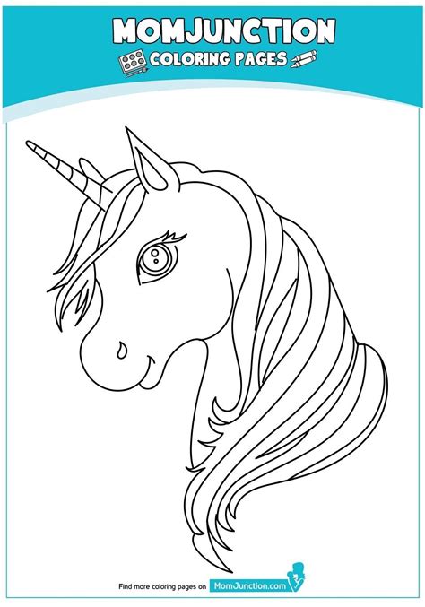 unicorn coloring pages momjunction cute unicorn coloring pages