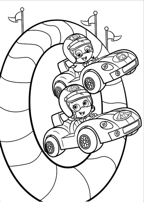 guppy coloring page