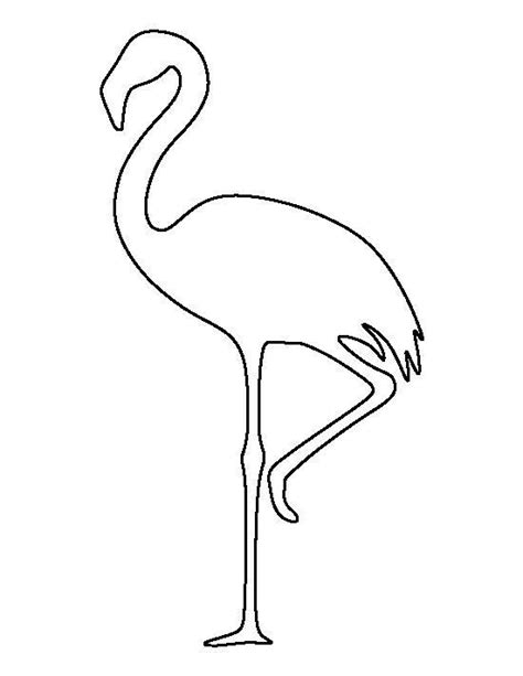 pin  anna bravo  sew  time flamingo template flamingo