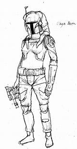 Coloring Pages Mandalorian Twi Lek Armor Template Mando Print Boys Halo Sketch Deviantart sketch template