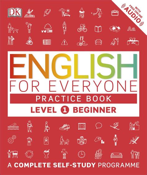 english   practice book level  beginner dk uk