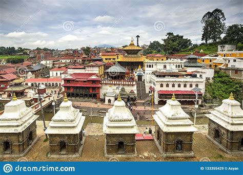 pashupatinath temple nepal editorial stock image image