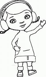 Coloring Doc Mcstuffins Pages Face Wecoloringpage Popular sketch template