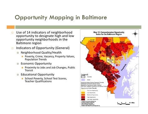 opportunity mapping  baltimore