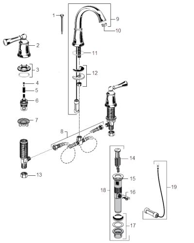 aquasource faucet parts diagram
