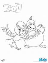 Rio Coloring Pages Nico Pedro Hellokids Print Color Getdrawings Rio2 Getcolorings Movie Online sketch template