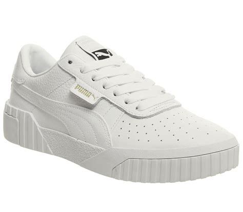 puma cali trainers puma white puma white sneaker damen