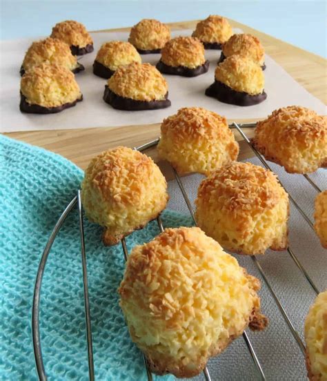 simple 3 ingredient coconut macaroons just a mum s kitchen