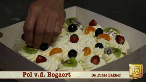 hoe maak je taart een banket uitleg door bakkerij pol van den bogaert breda youtube