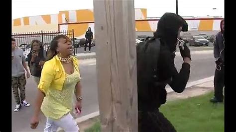 mother catches son rioting smacks him chases him home