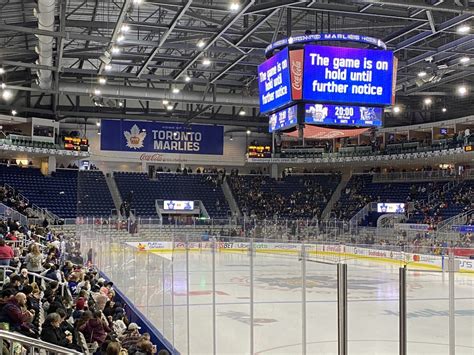 marlies moose game suspended  fan suffers medical episode