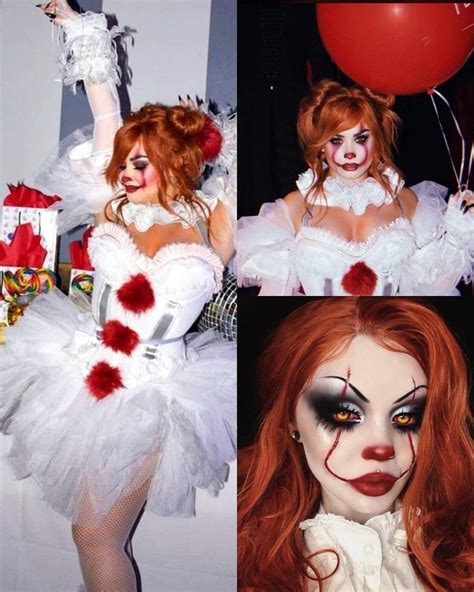 female pennywise costume pennywise halloween costume horror halloween