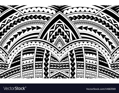 samoa style ornament royalty free vector image