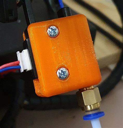 scad file  mega filament sensor adapter  printing object cults