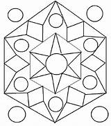 Rangoli Coloring Pages Patterns Printable Kids Designs Drawing Simple Color Colouring Geometric Diwali Easy Fill Decorations Templates Drawings Colors Use sketch template