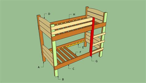 woodwork     bunk bed plans  plans