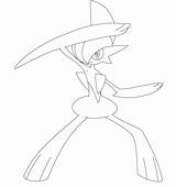 Gallade Coloring Pages Empoleon Printable Pokemon Categories Getdrawings Getcolorings sketch template