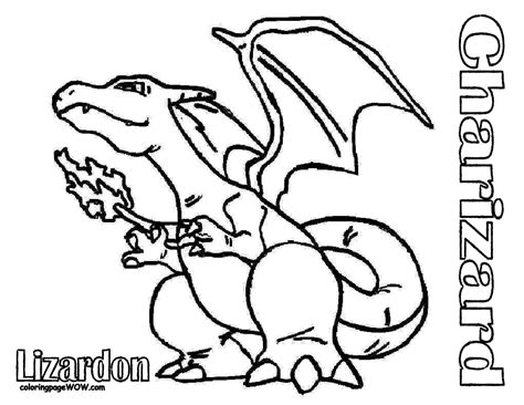 printable pokemon charizad coloring pages kentscraft