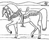 Horse Coloring Pages Arabian Ausmalbilder Pferde Horses Zum Printable Color Clydesdale Animated Kostenlos Ausdrucken Gratis Print Getcolorings Arab Innovation Idea sketch template