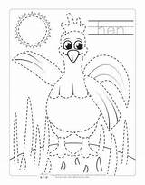 Tracing Animals Farm Pages Coloring Animal Itsybitsyfun Worksheets Preschool Activities Theme Kindergarten Kids Choose Board Itsy Bitsy Fun sketch template