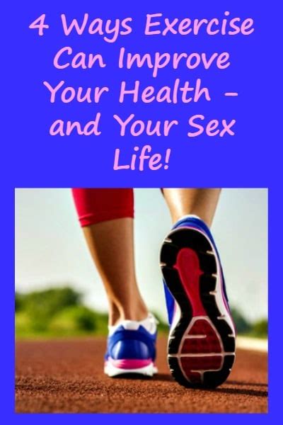 4 ways exercise can improve your health and your sex life calm