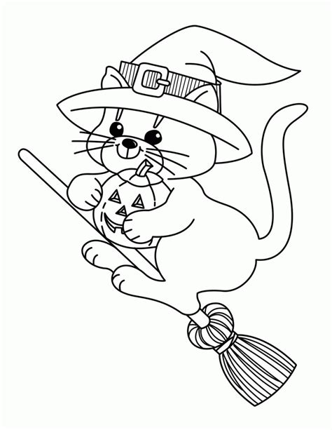 cute witch coloring pages  printable witch coloring pages