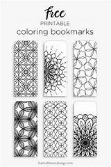 Bookmarks Printable Spring Nilsson Hanna Coloring Read Print Color sketch template