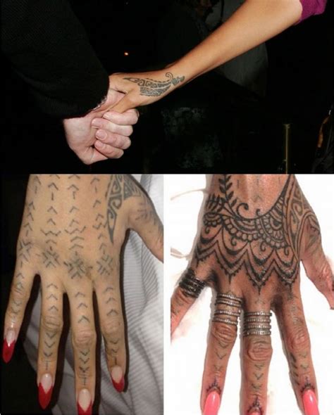 rihannas tattoos   reflection   bold personality
