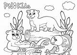 Coloring Outline Farm Kids Learn Play sketch template
